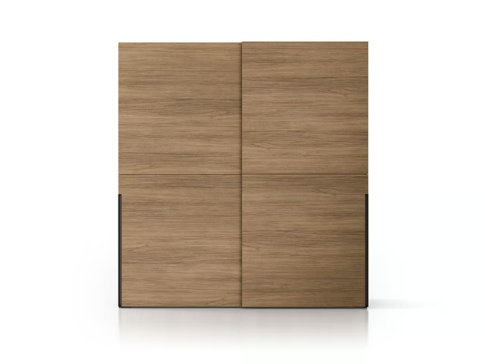 EGO SLIDING - Sectional wooden wardrobe with sliding doors _ Santalucia Mobili